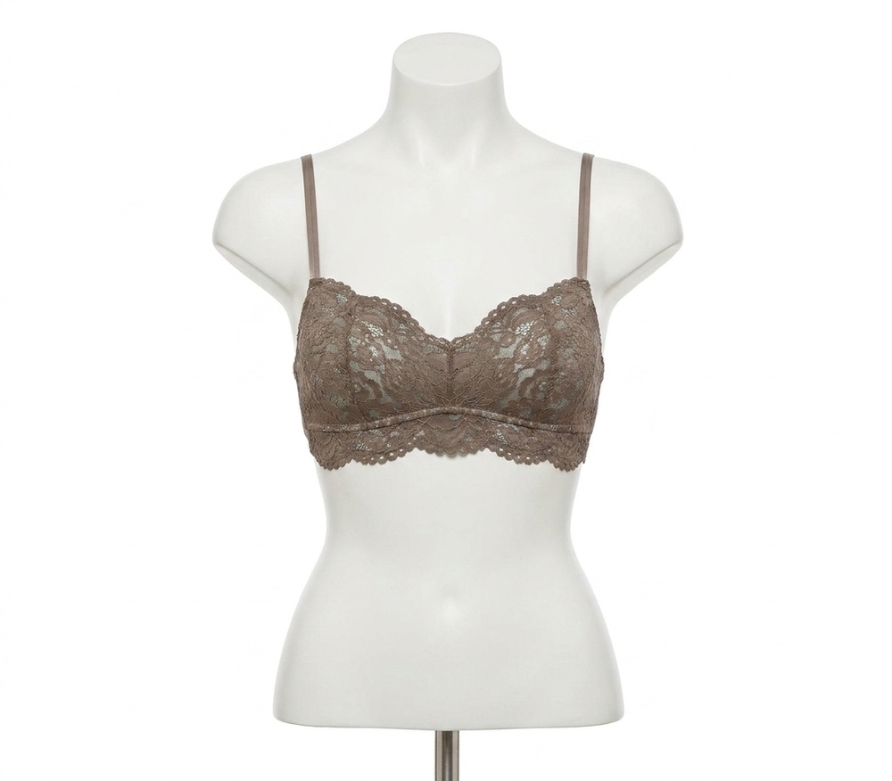 NEW WACOAL ciao bella bralette in cappuccino